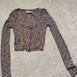 Urban Outfitters Multicolor Button-Up Cardigan